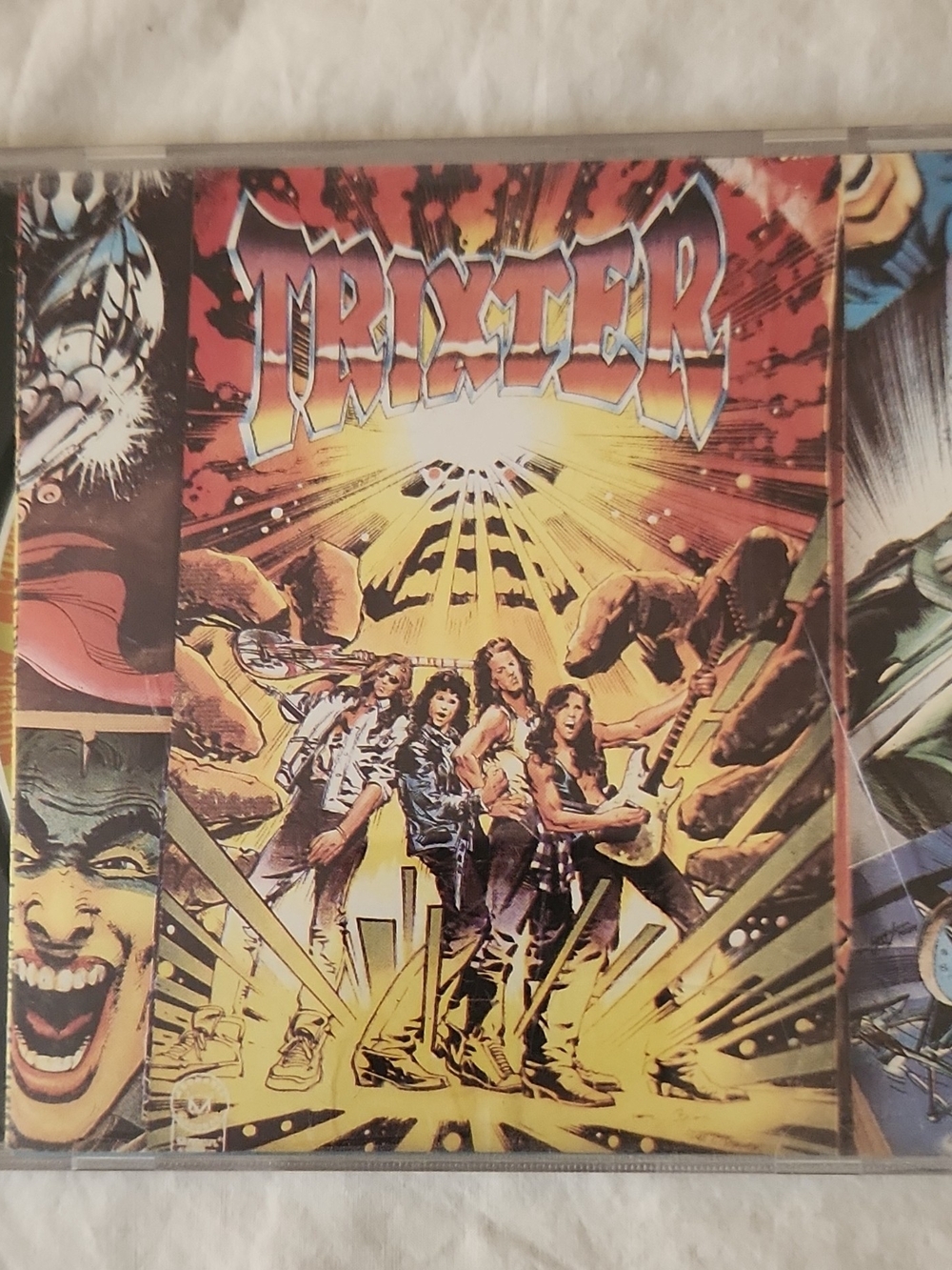 Trixter Self-Titled CD - Yellow & Red Artwork